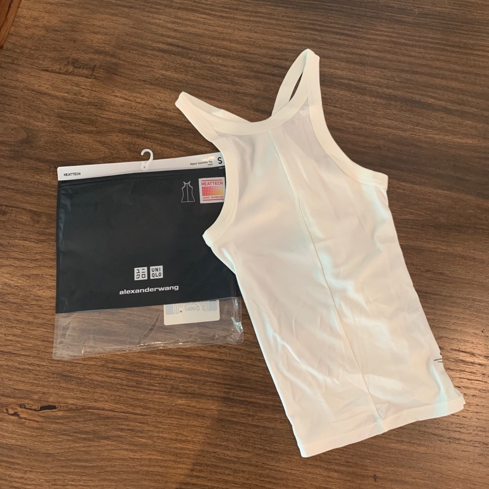 NWT Uniqlo x Alexander Wang white